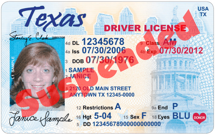 Collin County Suspended Driver License